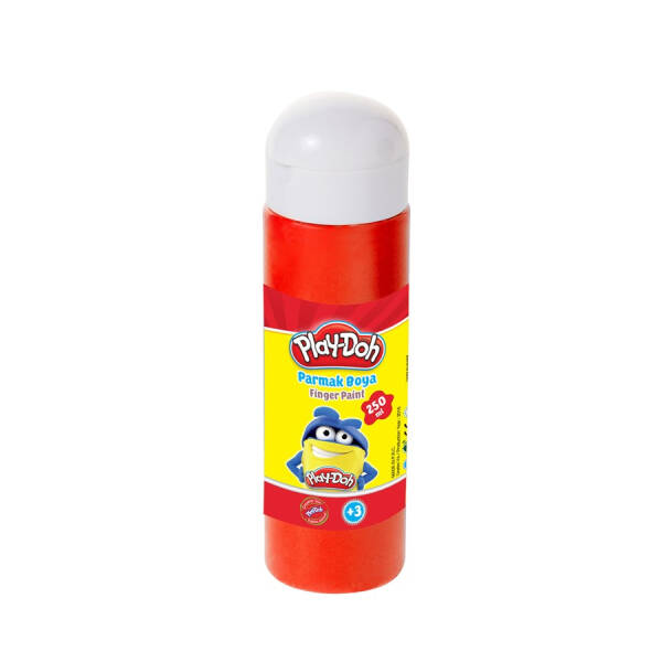 PLAY-DOH PARMAK BOYASI (TÜP) 250 ML. KIRMIZI - 1