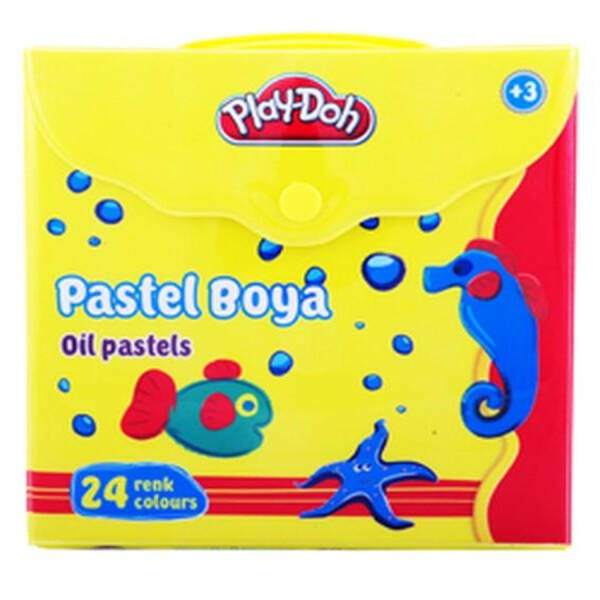 Play-Doh Pastel Boya Çantalı 24 Renk - 2