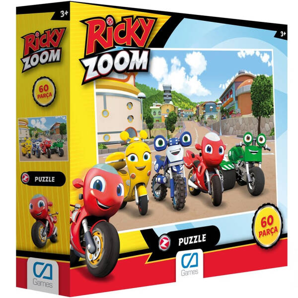 Ricky Zoom Puzzle 60 Parça - 1