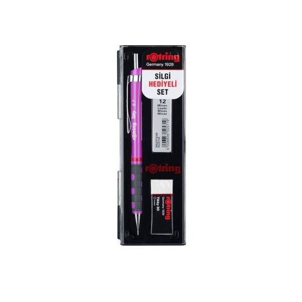 Rotring Tikky Versatil Okul Seti 0.7 Mor - 1