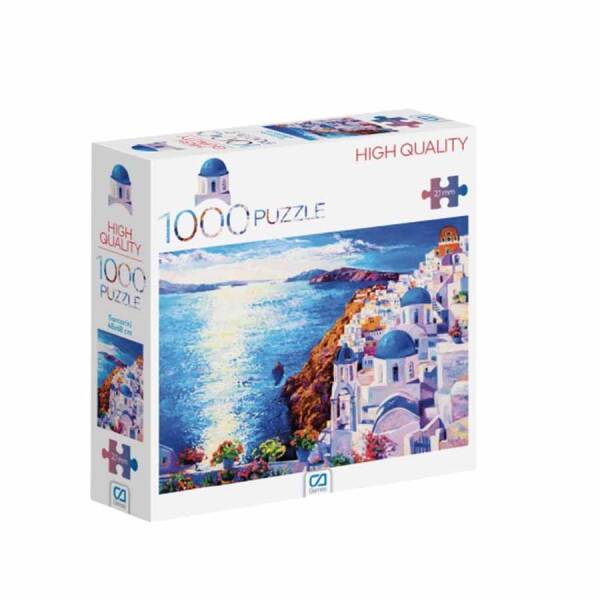 Santorini Puzzle 1000 Parça - 1