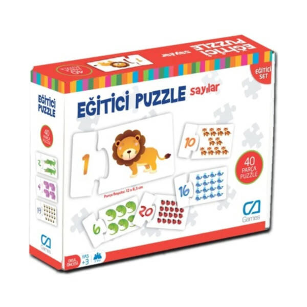 Sayılar Eğitici Puzzle - 1