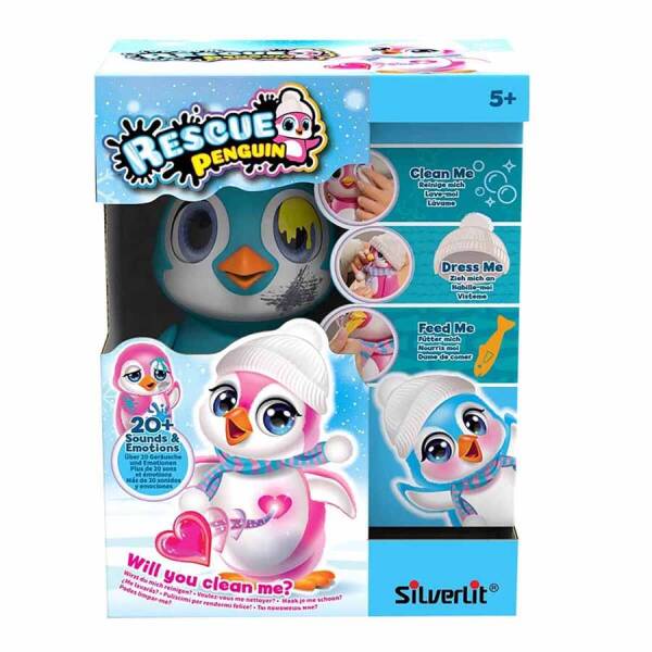 Silverlit Rescue Penguen-Mavi - 1