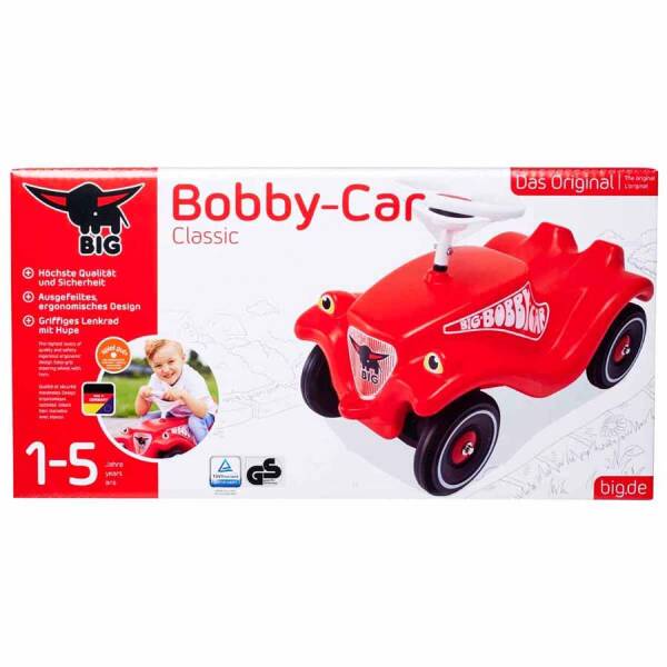 Smoby Big Bobby Klasik Bingit Araba Kırmızı - 1