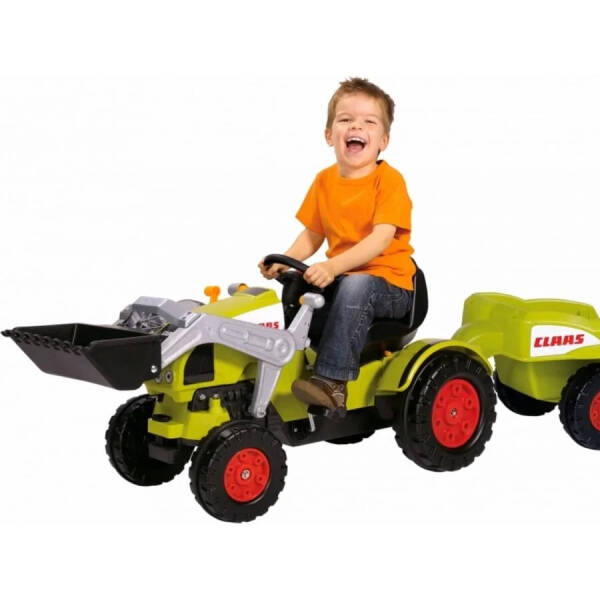 Smoby Big Claas Celtis Kepçeli Römorklü Traktör - 4