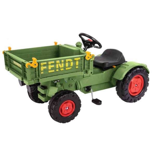 Smoby Big Fendt Ekipman Taşıyıcı Çocuk Traktörü - 1