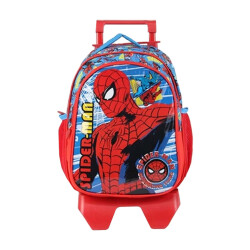 Spiderman Çekçekli İlkokul Çantası - 1