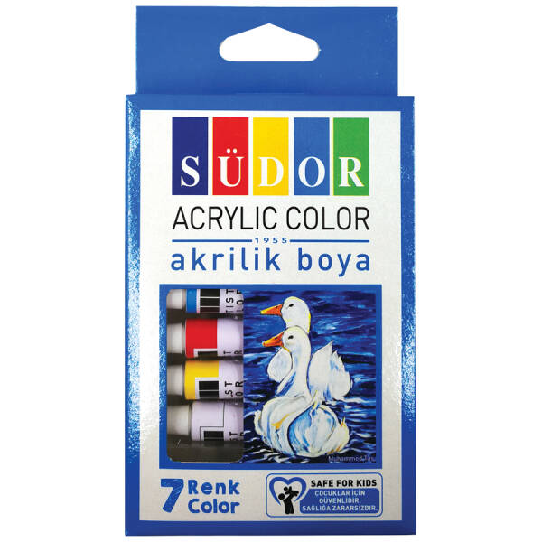 Südor Akrilik Boya Set Tüp 7x9 ML - 1