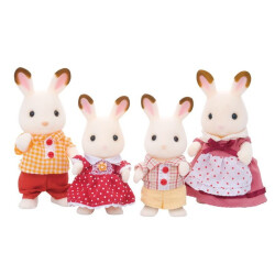 Sylvanian Families 4'lü Tavşan Ailesi - 3