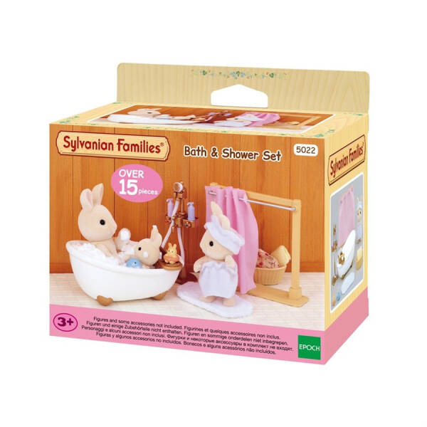 Sylvanian Families Banyo ve Duş Seti - 1