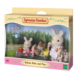 Sylvanian Families Bisiklet Bebek Arabası - 1