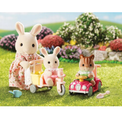 Sylvanian Families Bisiklet Bebek Arabası - 3