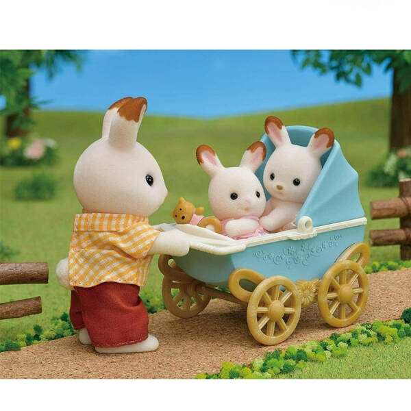 Sylvanian Families Çikolata Kulaklı Tavşan İkizler - 2