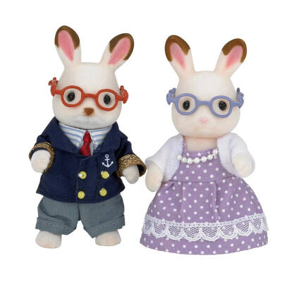 Sylvanian Families Çikolata Kulaklı Tavşan Nine ve - 2