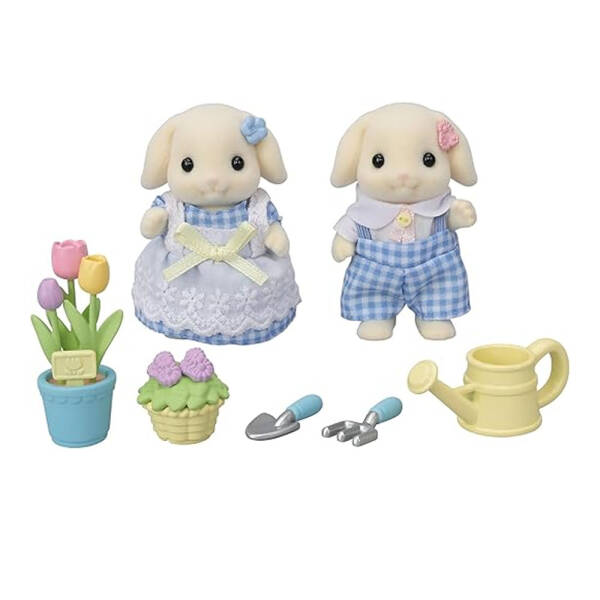 Sylvanian Families Flora Tavşan Kardeşler Bahçıvan - 2