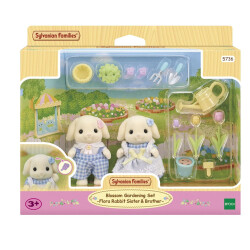 Sylvanian Families Flora Tavşan Kardeşler Bahçıvan - 1