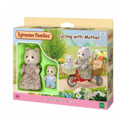 Sylvanian Families Köpek Ailesi Bisiklet Seti - 1