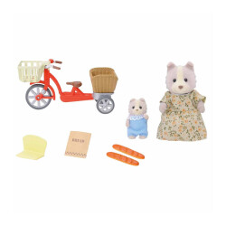 Sylvanian Families Köpek Ailesi Bisiklet Seti - 2