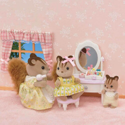 Sylvanian Families Yatak Odası ve Makyaj Masası Se - 2