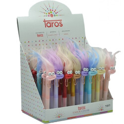 Taros Unick Color Happy Monster Versatil Kalem - 1