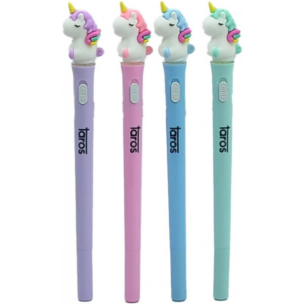 Taros Unick Color Işıklı Unicorn Jel Kalem - 4