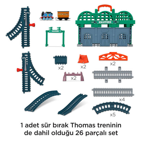 Thomas ve Arkadaşları Knapford İstasyonu Oyun Seti - 1